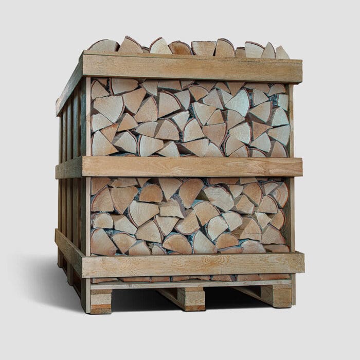 Sterling Silver Birch Firewood - XL Crate